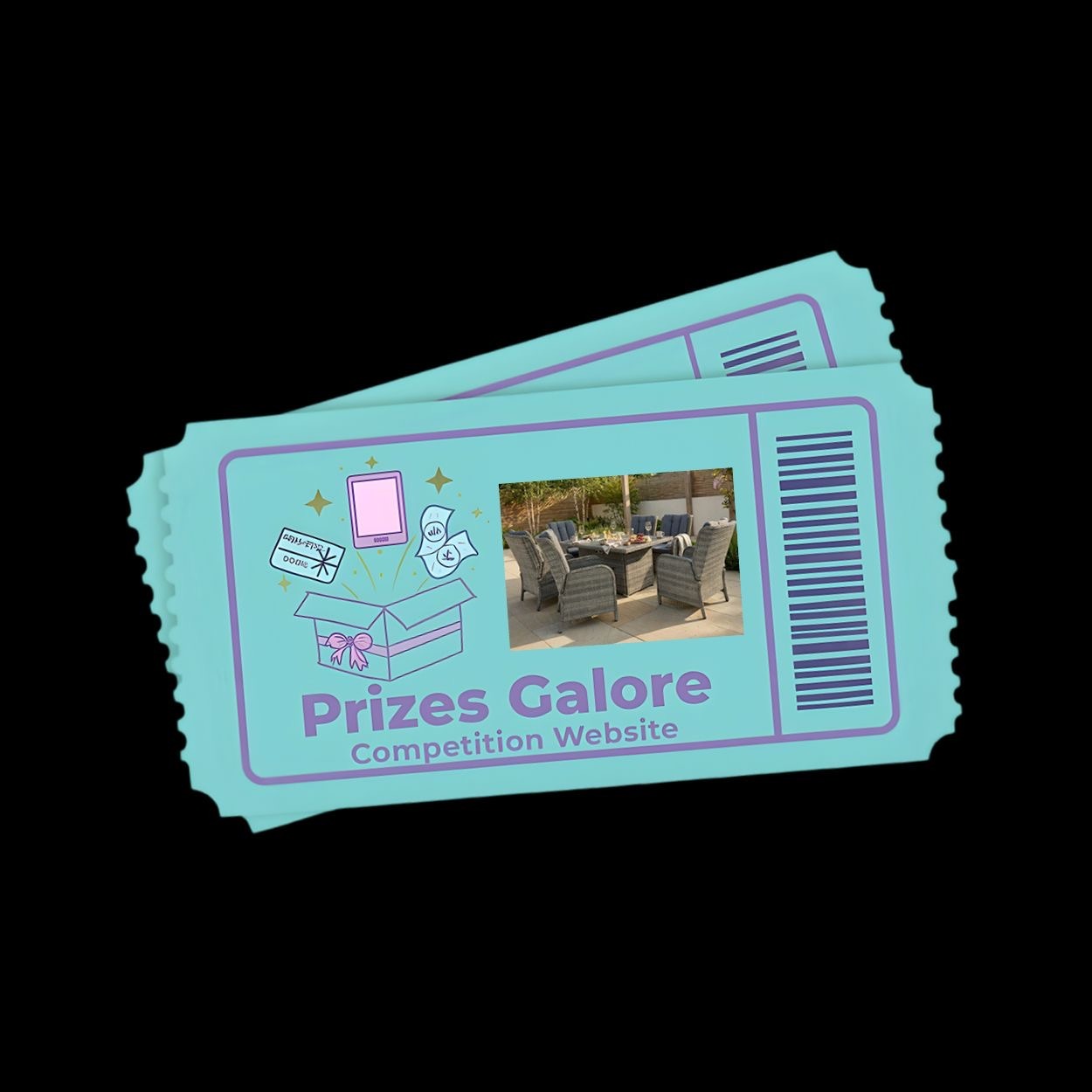 Verona firepit dining set or £1300